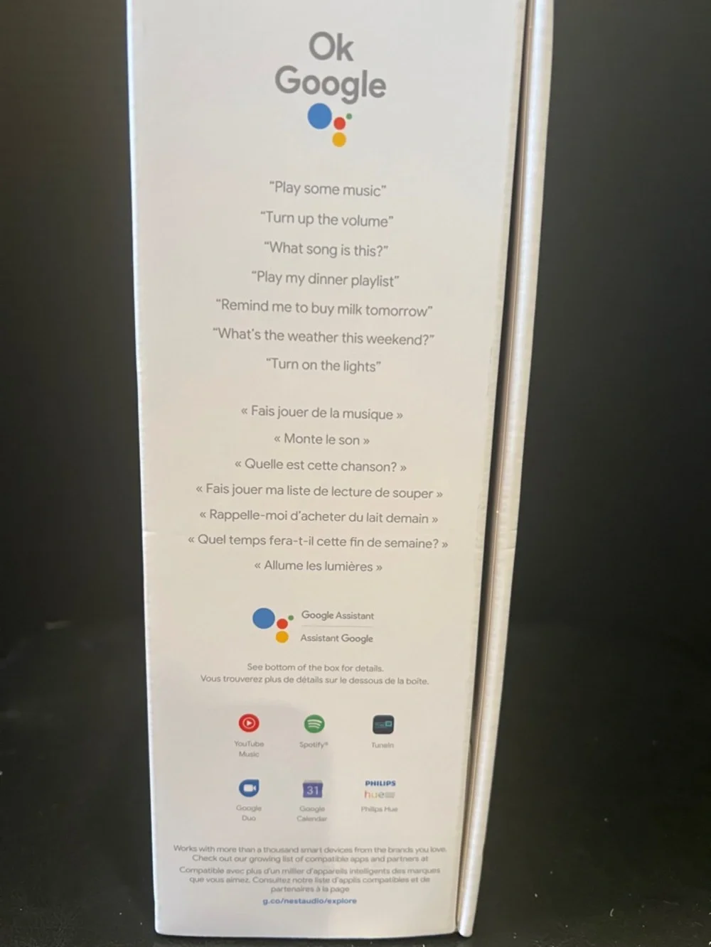 Google Nest Audio Smart Speaker - Pale Blue - Picture 3 of 5
